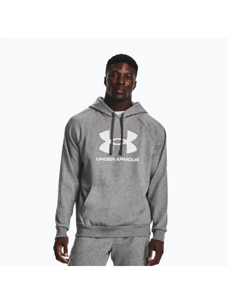 Флисовый свитер Under Armour с капюшоном с автографом белый