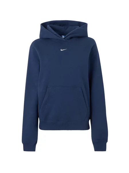 Hanorac din fleece Nike Sportswear din fleece alb
