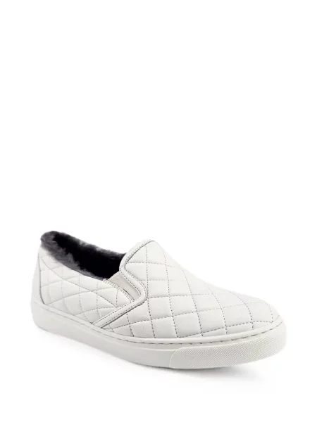 Báránybőr steppelt sneaker Madison.maison fehér
