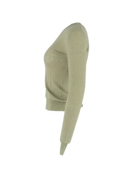 Pulover Joseph de lână cu decolteu rotund verde