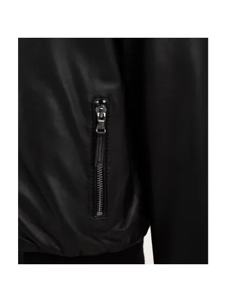 Kurtka skórzana The Jack Leathers czarna