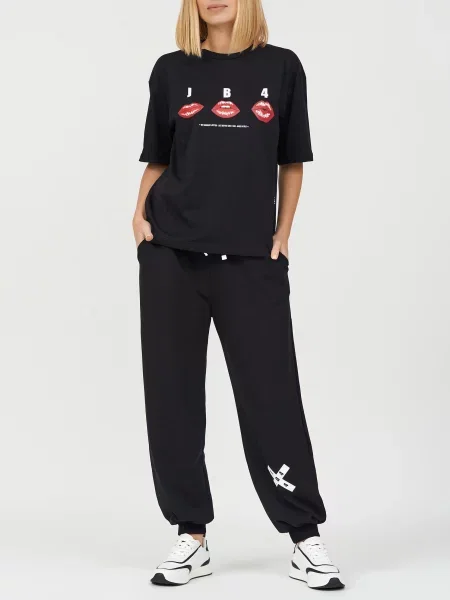 Спортивні штани J.b4 Just Before чорні