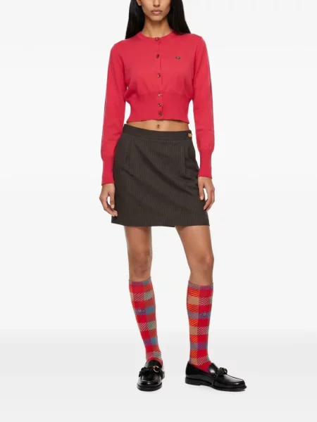 Apkirptas kardiganas Vivienne Westwood raudona