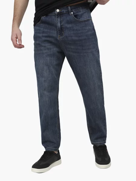 Джинси мом YUKI синій