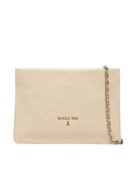 Patrizia Pepe Ročna torba Écru