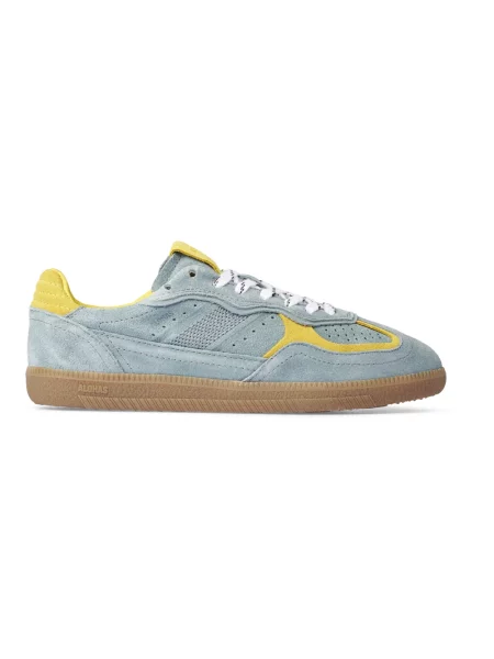Sneakersy Alohas skórzane niebieskie