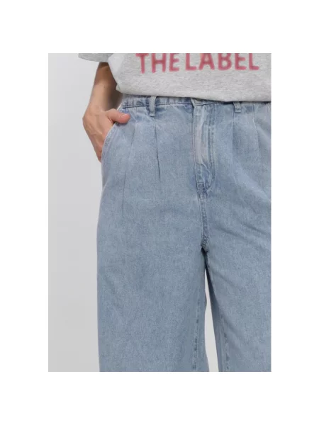Spodnie Alix The Label niebieskie