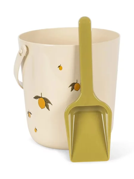 Konges Sløjd Sada hraček do písku BEACH BUCKET AND SHOVEL béžový