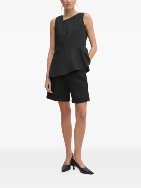 Bluză Dkny asimetrică negru
