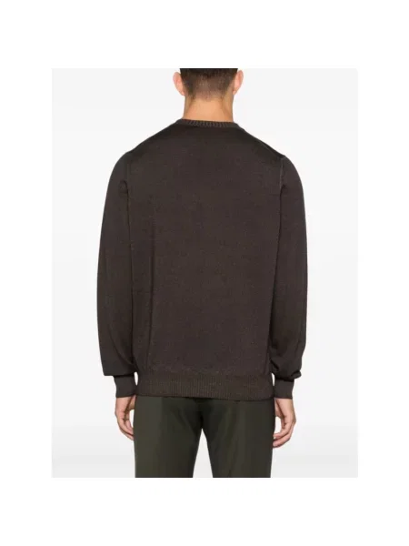 Sweter Fay wełniany szary