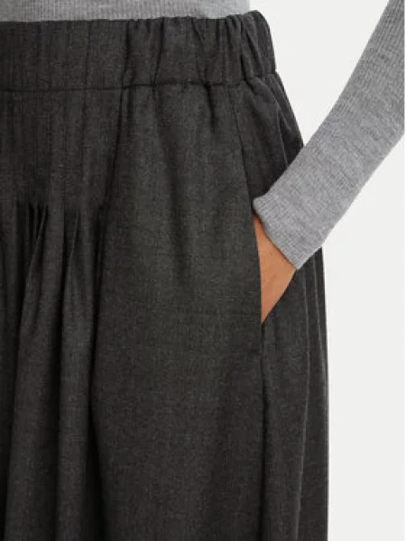 Midi sukně Weekend Max Mara šedé