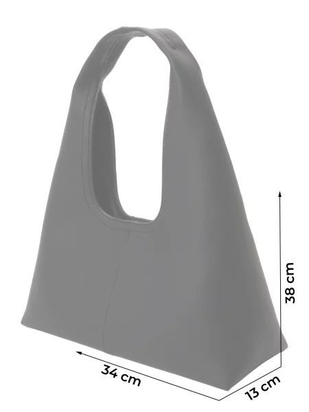 Love Moschino kabelka hobo dámska z imitácie kože čierna