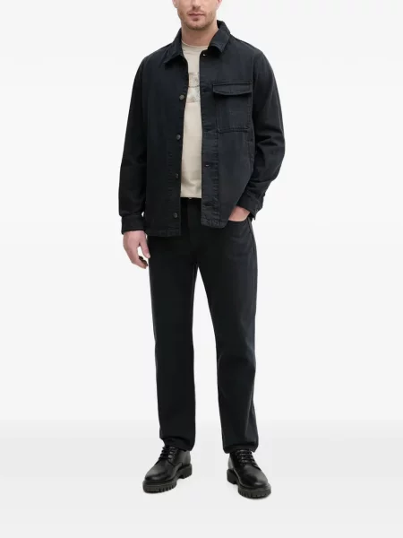 Straight fit džíny Armani Exchange černé
