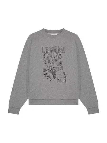 Bluza Fabienne Chapot frotte szara