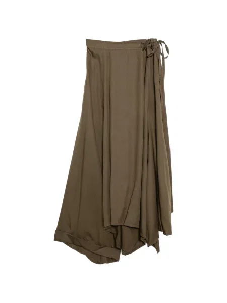 Fustă Yohji Yamamoto drapată verde