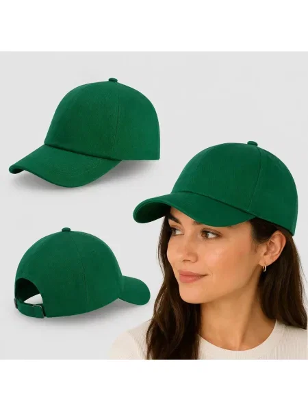 CZAPKA Z DASZKIEM 4F UNISEX MĘSKA BEJSBOLÓWKA L/XL zielona