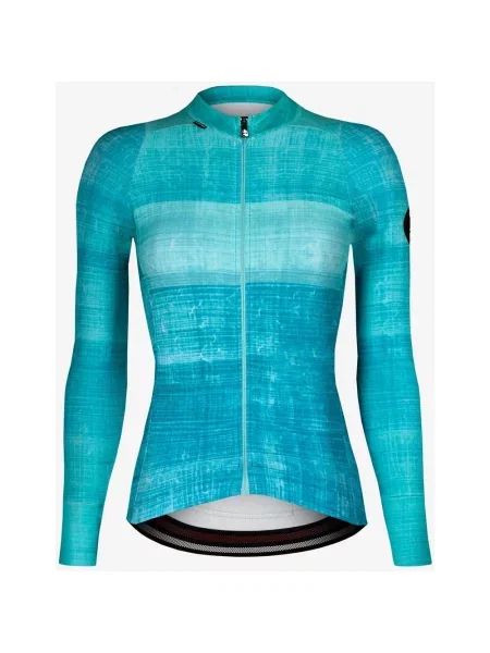 Koszulka Etxeondo Alaia Thermo z długim rękawem XS niebieska