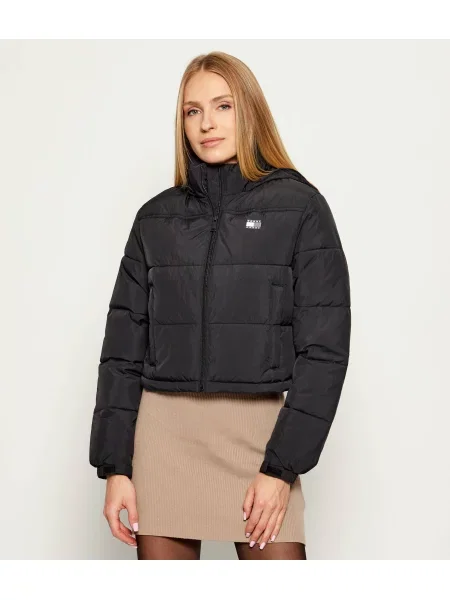 Decupat geacă de blugi Tommy Hilfiger negru