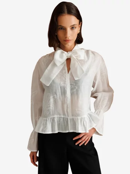 MixRay Bluza Blusen' bijela