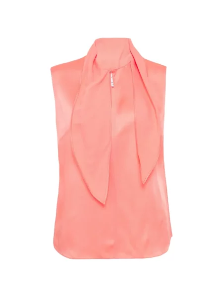 Top Stella Mccartney din satin roz