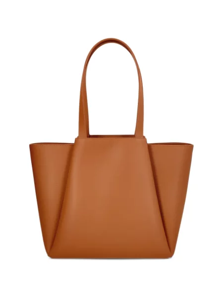 Geantă shopper Kaai din piele maro