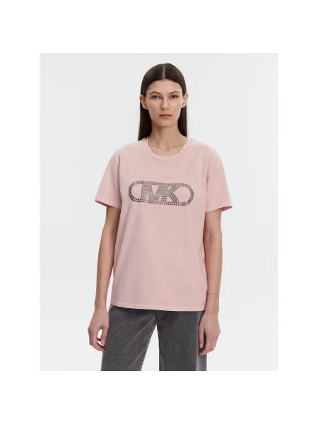 MICHAEL Michael Kors T-shirt Regular Fit ružičasta