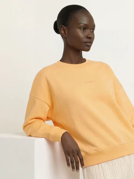 Oh April Bluza Soft Life orange biała