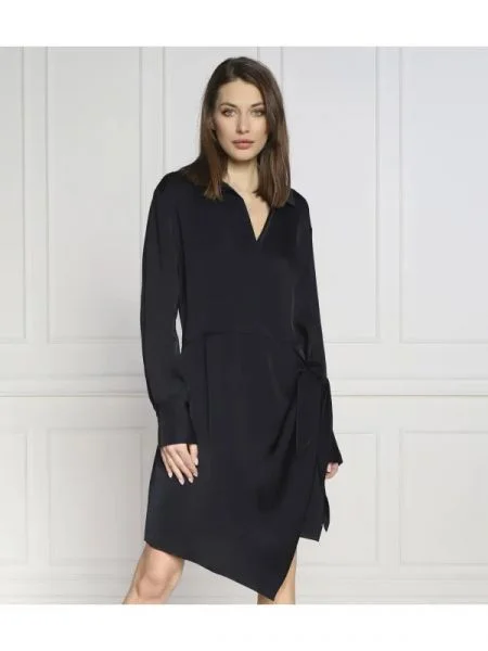 Tommy Hilfiger Rochie CREPE KNOTTED