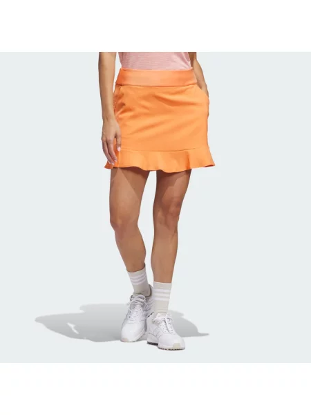 Šortková sukně Frilled oranžové