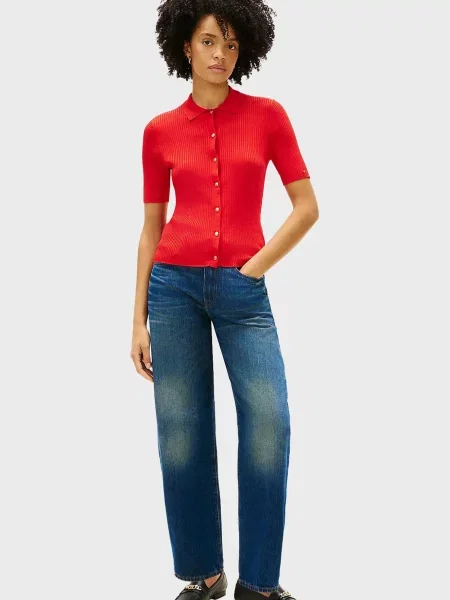 Свитер Tommy Hilfiger красный