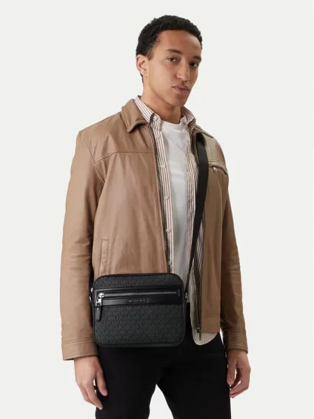 MICHAEL Michael Kors Torbica za okrog pasu črna