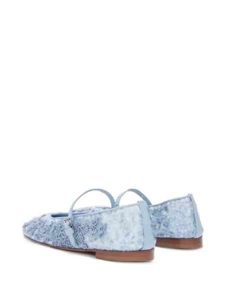 Balerini Ermanno Scervino cu model floral albastru