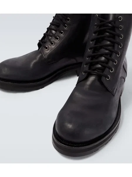 Botine The Row din piele negru