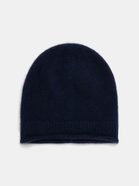 Medicine beanie kapa kašmirska modra