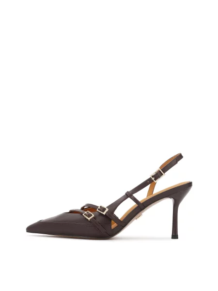 Kazar Pumps închis maro