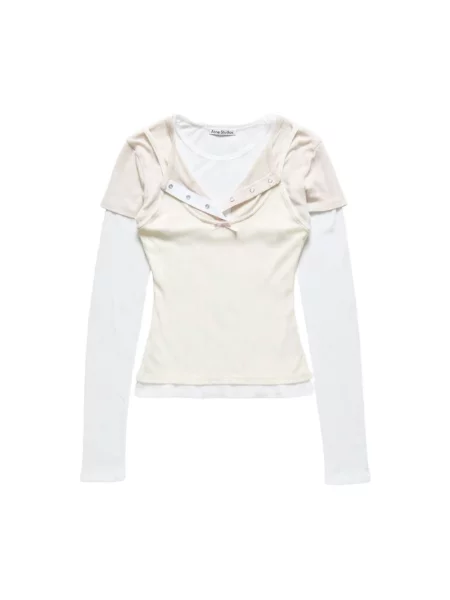 Top Acne Studios biały
