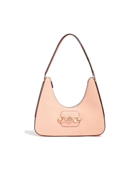 Torebka hobo Guess różowa