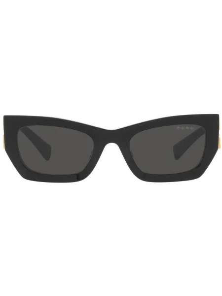 Ochelari de soare Miu Miu Eyewear cu autograf negru