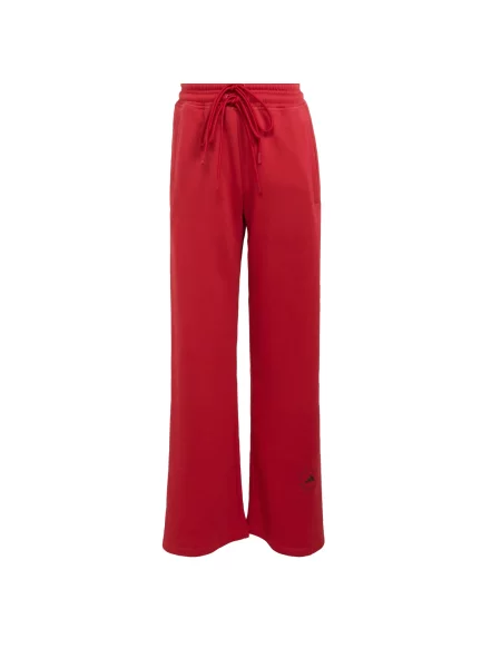 ADIDAS BY STELLA MCCARTNEY Sportske hlače Straight Leg karmin crvena