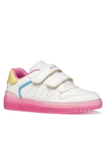 Geox Sneakersy J Washiba Girl D biela