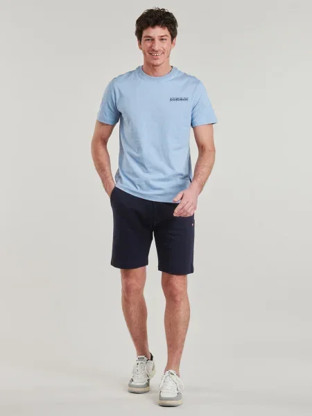 Pantaloni Napapijri albastru