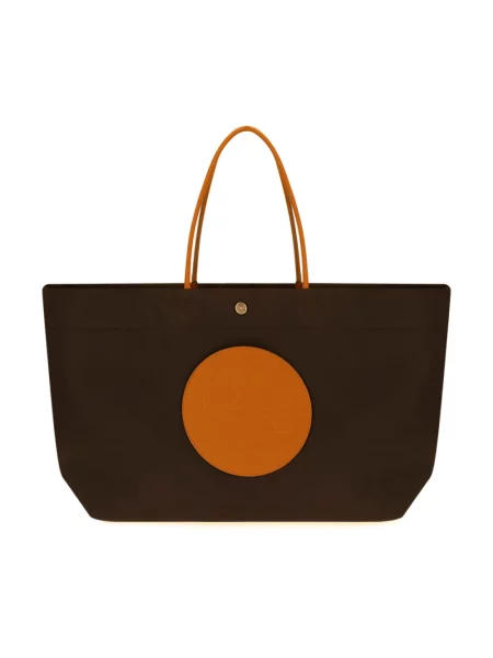 Shopperka Tory Burch brązowa