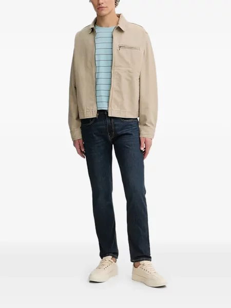 Pulover Levi's® cu autograf cu cordon cu 5 buzunare alb
