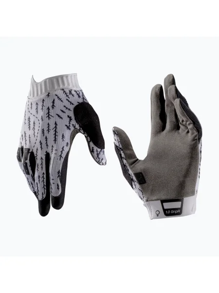 Велосипедні рукавички Leatt MTB GripR trails білі