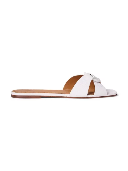 Inel Polo Ralph Lauren din piele alb
