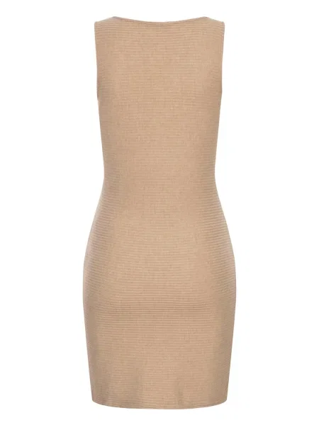Rochie deschis maro