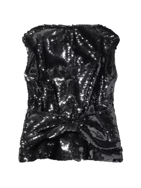 Bluză Simone Rocha cu paiete negru
