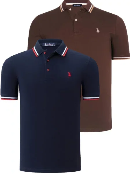 Tricou polo Dewberry negru