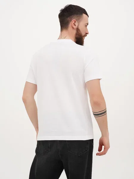 Футболка Mustang Jeans с принтом белая