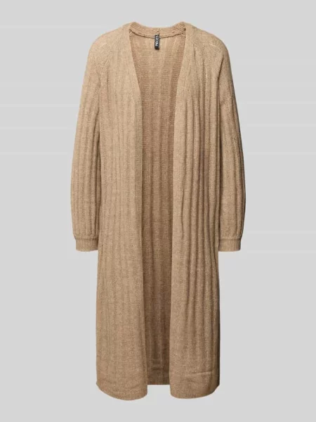 Kardigan o kroju loose fit z dodatkiem wełny model „MAGGY” Pieces